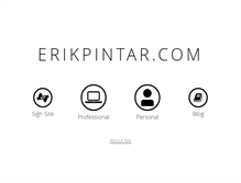 Tablet Screenshot of erikpintar.com